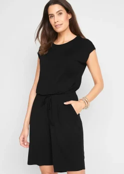 bonprix Combinaison douce en viscose extensible|Femme Combinaisons