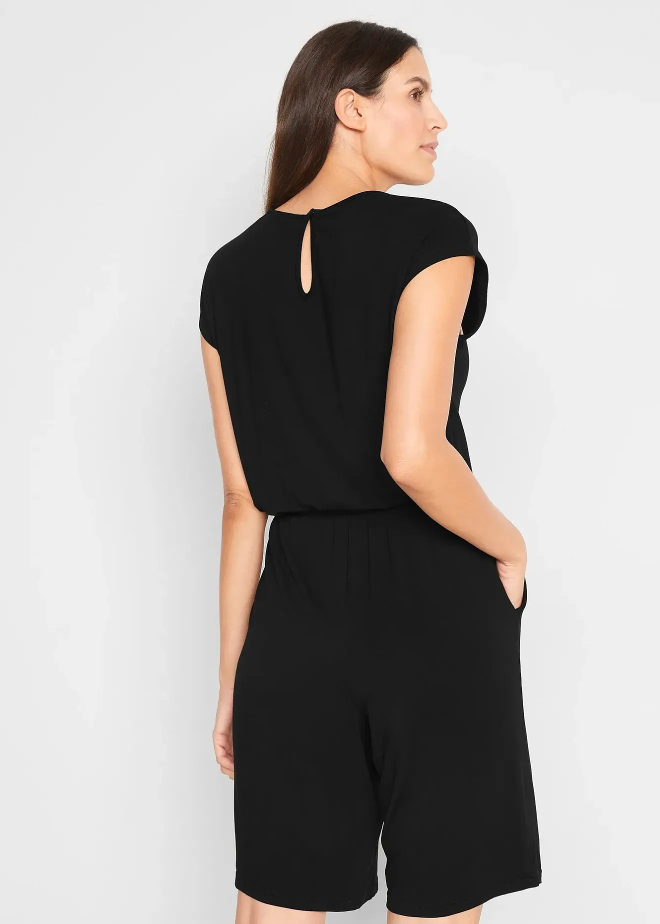 bonprix Combinaison douce en viscose extensible|Femme Combinaisons