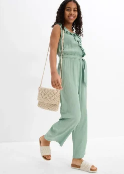 Enfant bonprix Vêtements Enfant|Filles 9-16 Ans·Robes & Combinaisons|Combinaison en crépon texturé