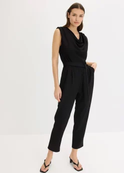 Femme bonprix Combinaisons|Combinaison en jersey avec épaulettes