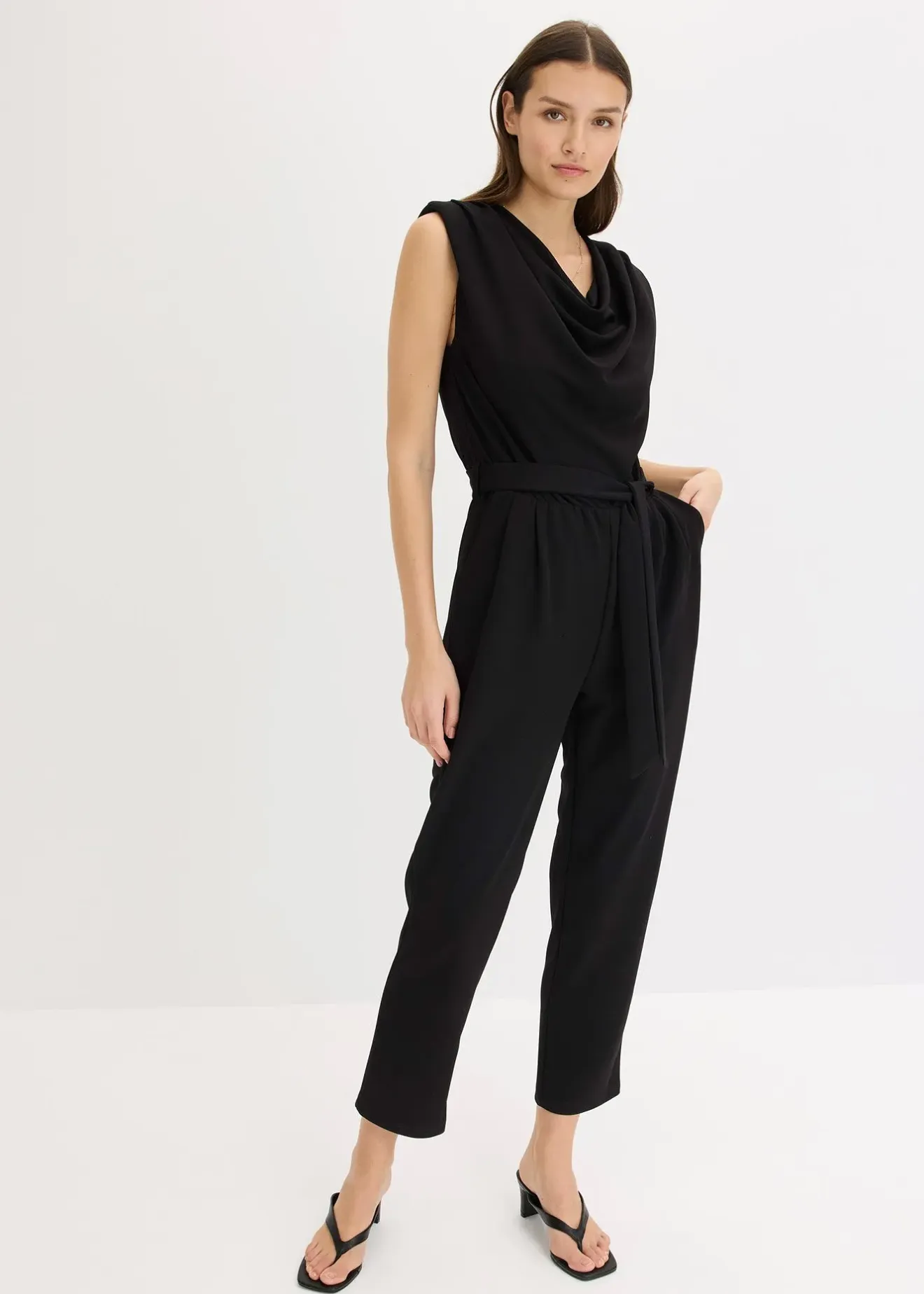 Femme bonprix Combinaisons|Combinaison en jersey avec épaulettes