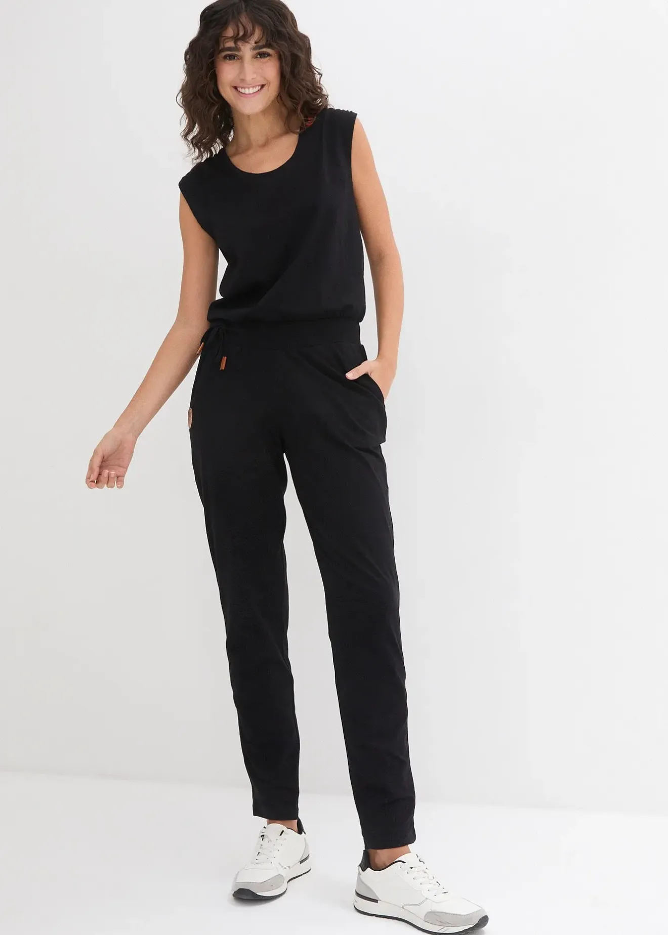 bonprix Combinaison en jersey coton extensible|Femme Combinaisons