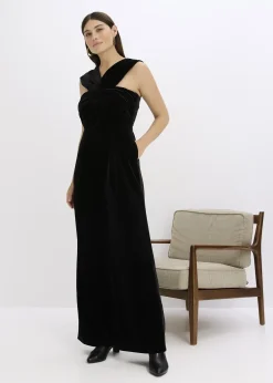 bonprix Combinaison en jersey velours fluide|Femme Combinaisons