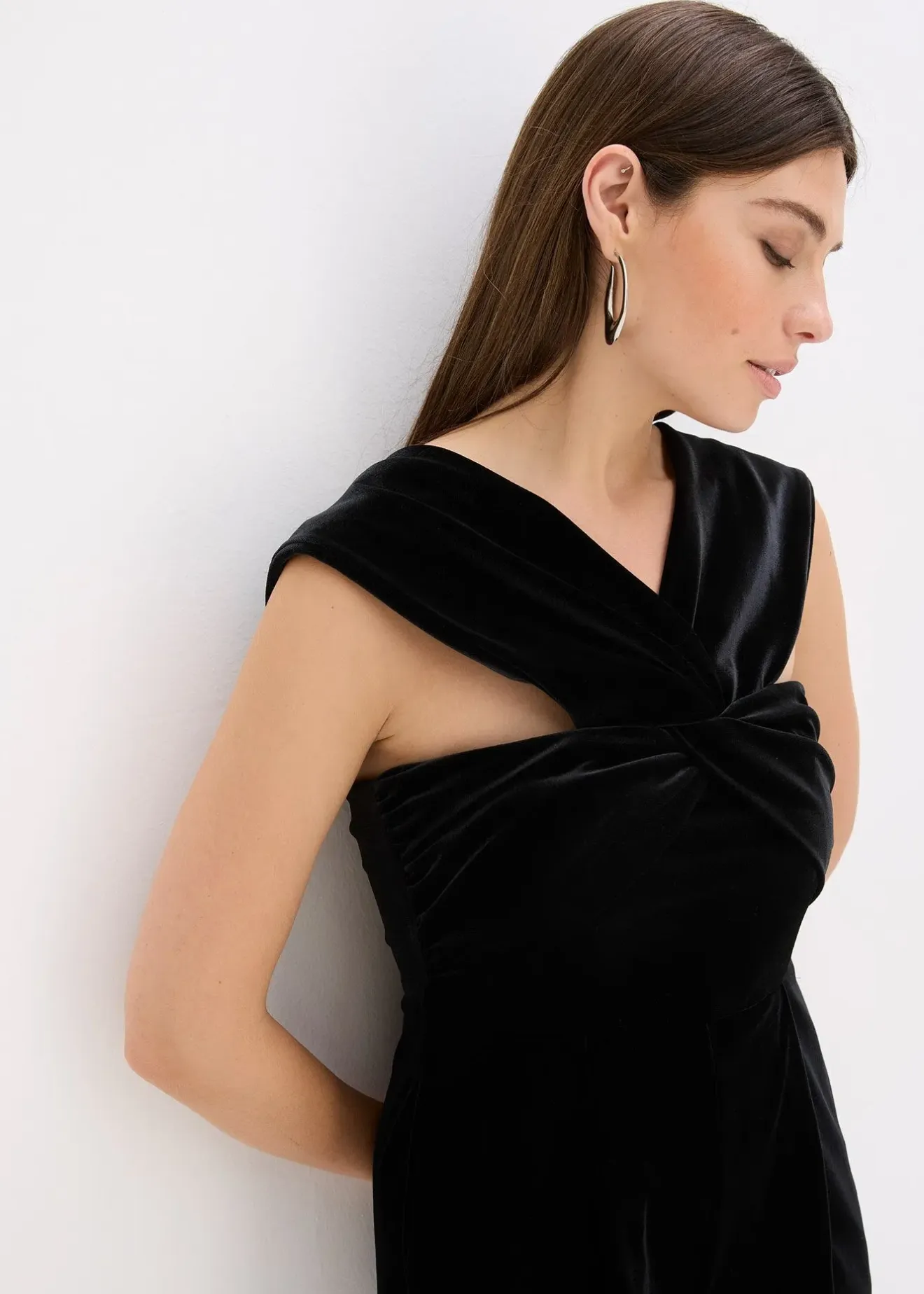 bonprix Combinaison en jersey velours fluide|Femme Combinaisons