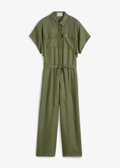 Femme bonprix Combinaisons|Combinaison en lyocell fluide