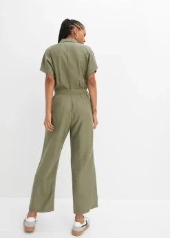 Femme bonprix Combinaisons|Combinaison en lyocell fluide