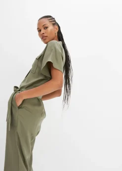 Femme bonprix Combinaisons|Combinaison en lyocell fluide