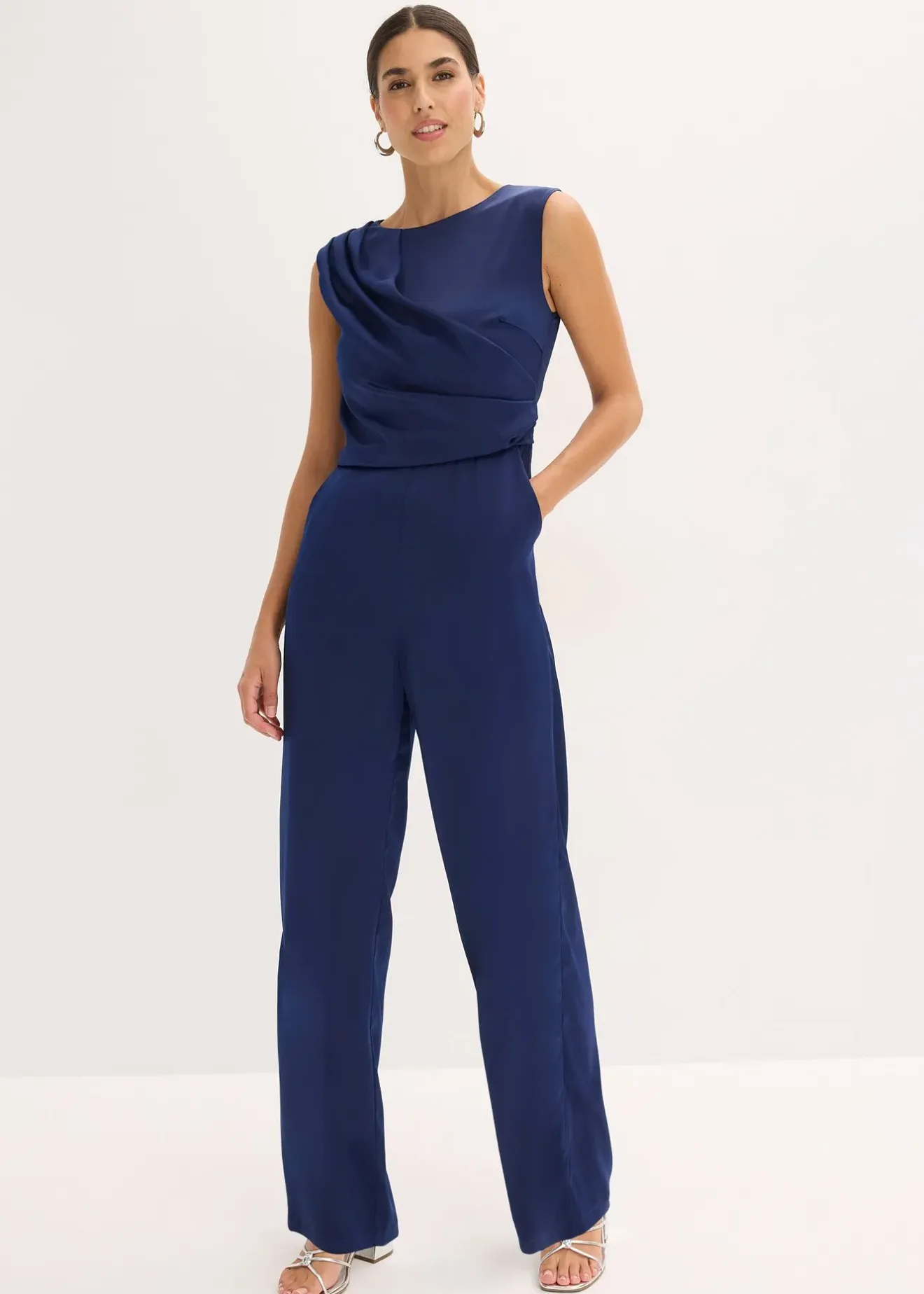 Femme bonprix Mode Festive|Combinaisons|Combinaison en satin brillant