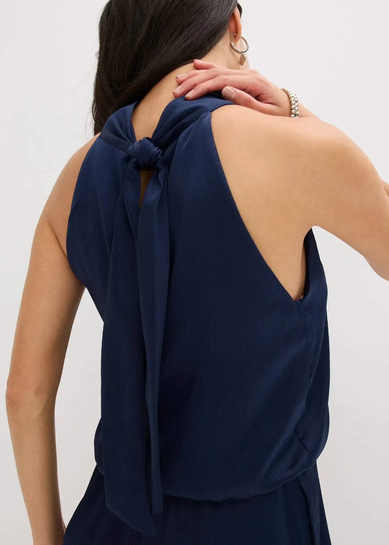 bonprix Combinaison en satin texturé|Femme Mode Festive|Combinaisons