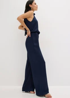 bonprix Combinaison en satin texturé|Femme Mode Festive|Combinaisons