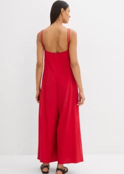 bonprix Combinaison en viscose mélangée à bretelles réglables|Femme Combinaisons