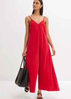 bonprix Combinaison en viscose mélangée à bretelles réglables|Femme Combinaisons