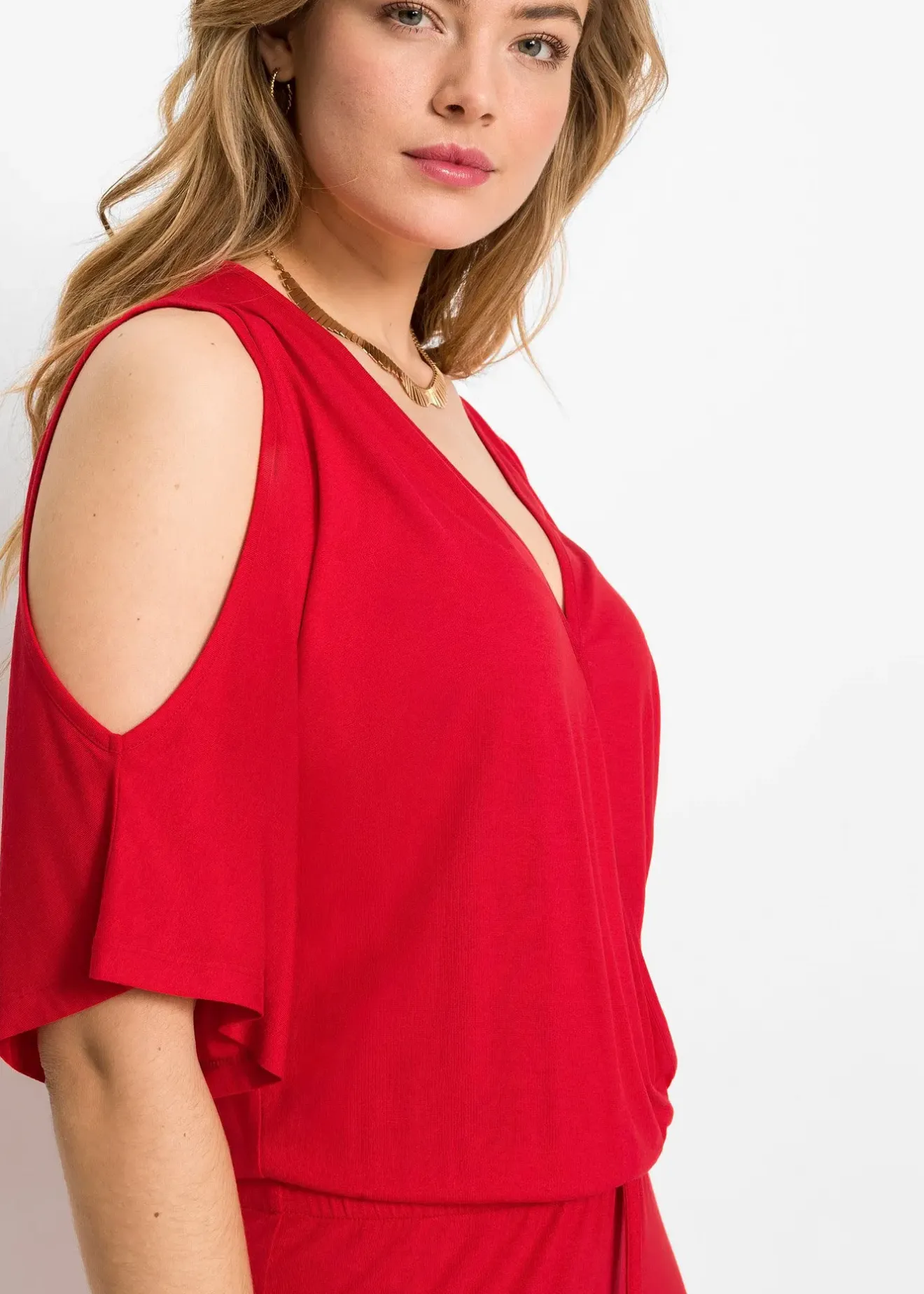 bonprix Combinaison fluide en jersey viscose|Femme Combinaisons