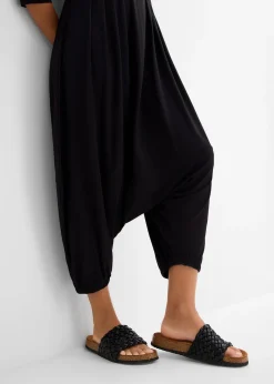 bonprix Combinaison fluide en jersey viscose extensible|Femme Combinaisons