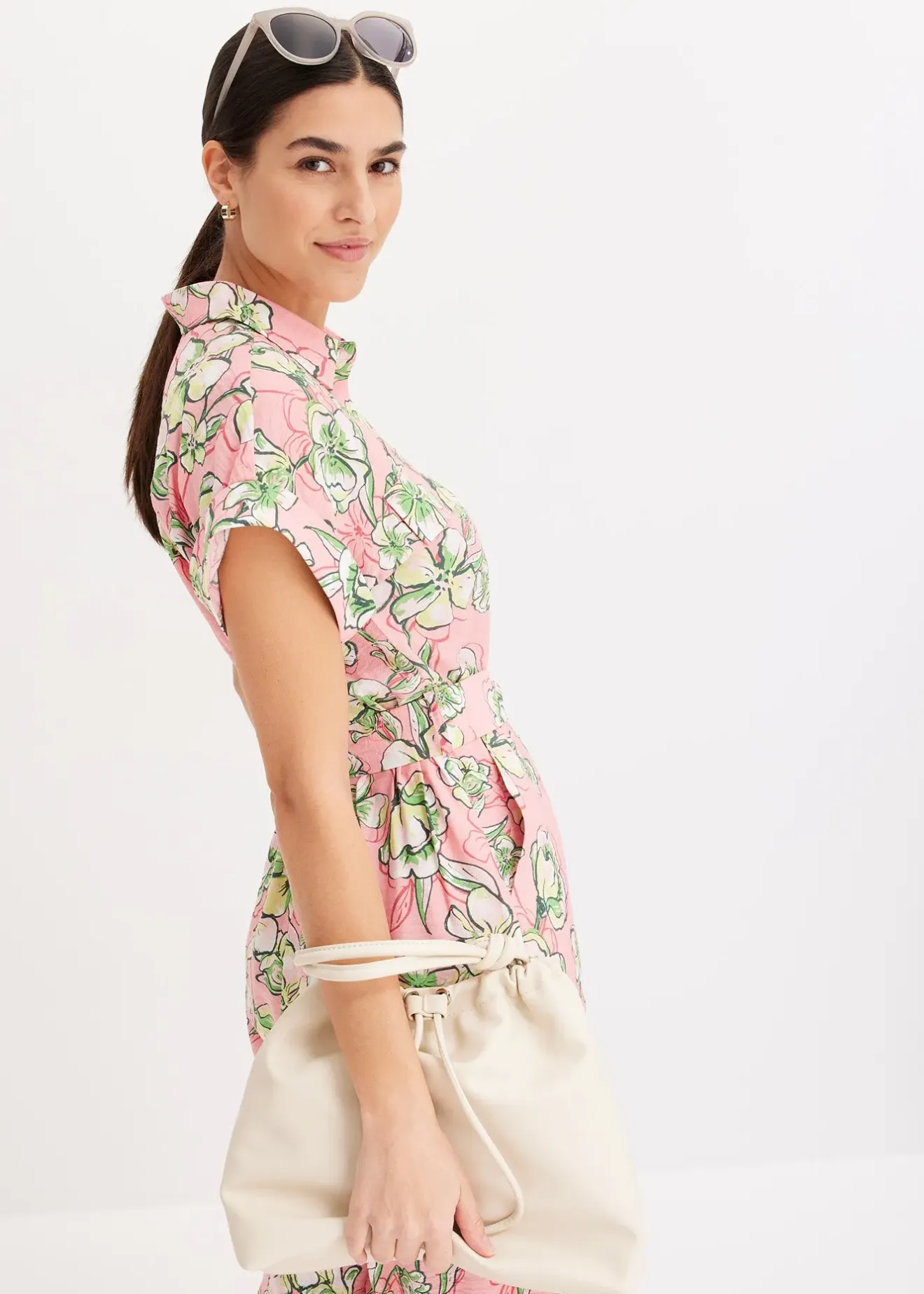 Femme bonprix Combinaisons|Combinaison fluide en viscose mélangée