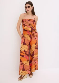 bonprix Combinaison imprimée en viscose fluide|Femme Combinaisons