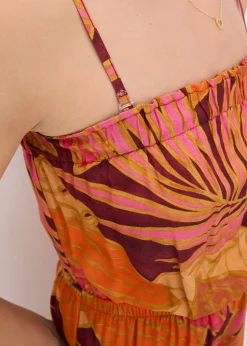 bonprix Combinaison imprimée en viscose fluide|Femme Combinaisons