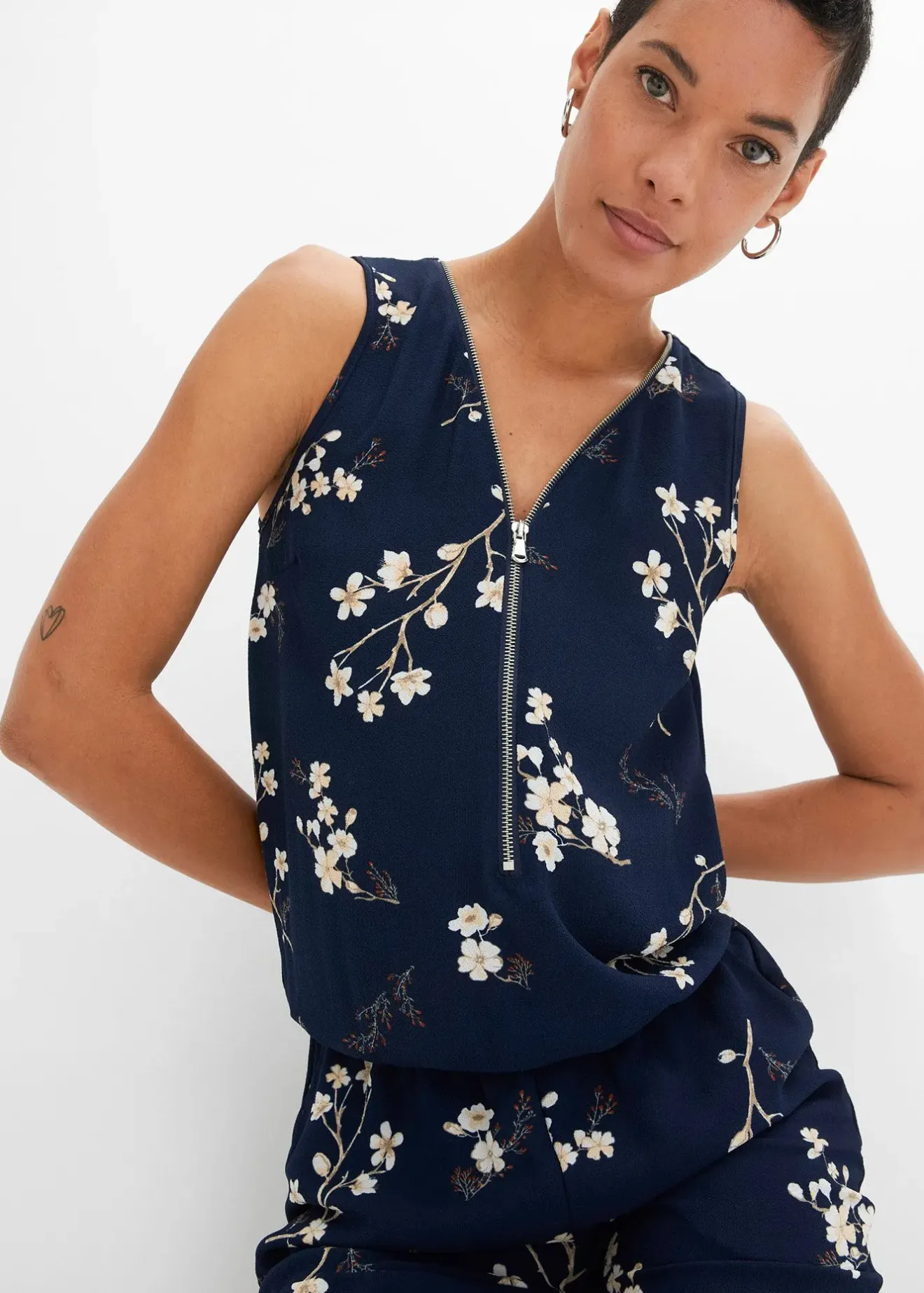 bonprix Combinaison sans manches|Femme Combinaisons