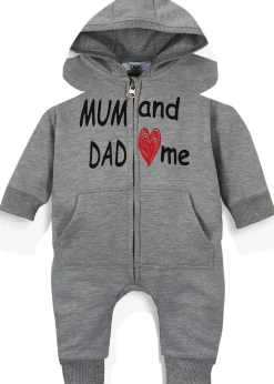 bonprix Combinaison sweat entièrement zippée à capuche|Enfant Vêtements Enfant|Combinaisons & Ensembles