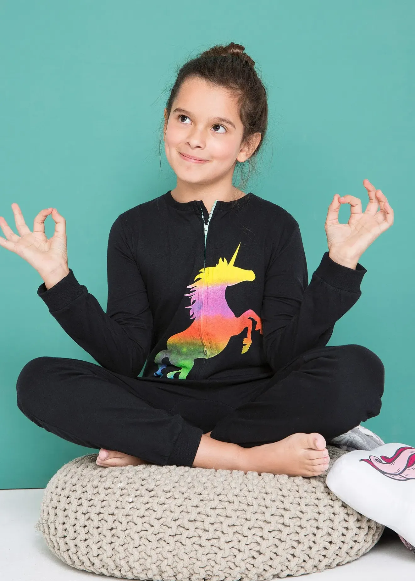 bonprix Combipyjama en coton doux et extensible|Enfant Vêtements Enfant|Filles·Pyjamas & Chemises De Nuit