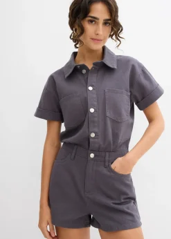 Femme bonprix Combinaisons|Combishort 100% coton