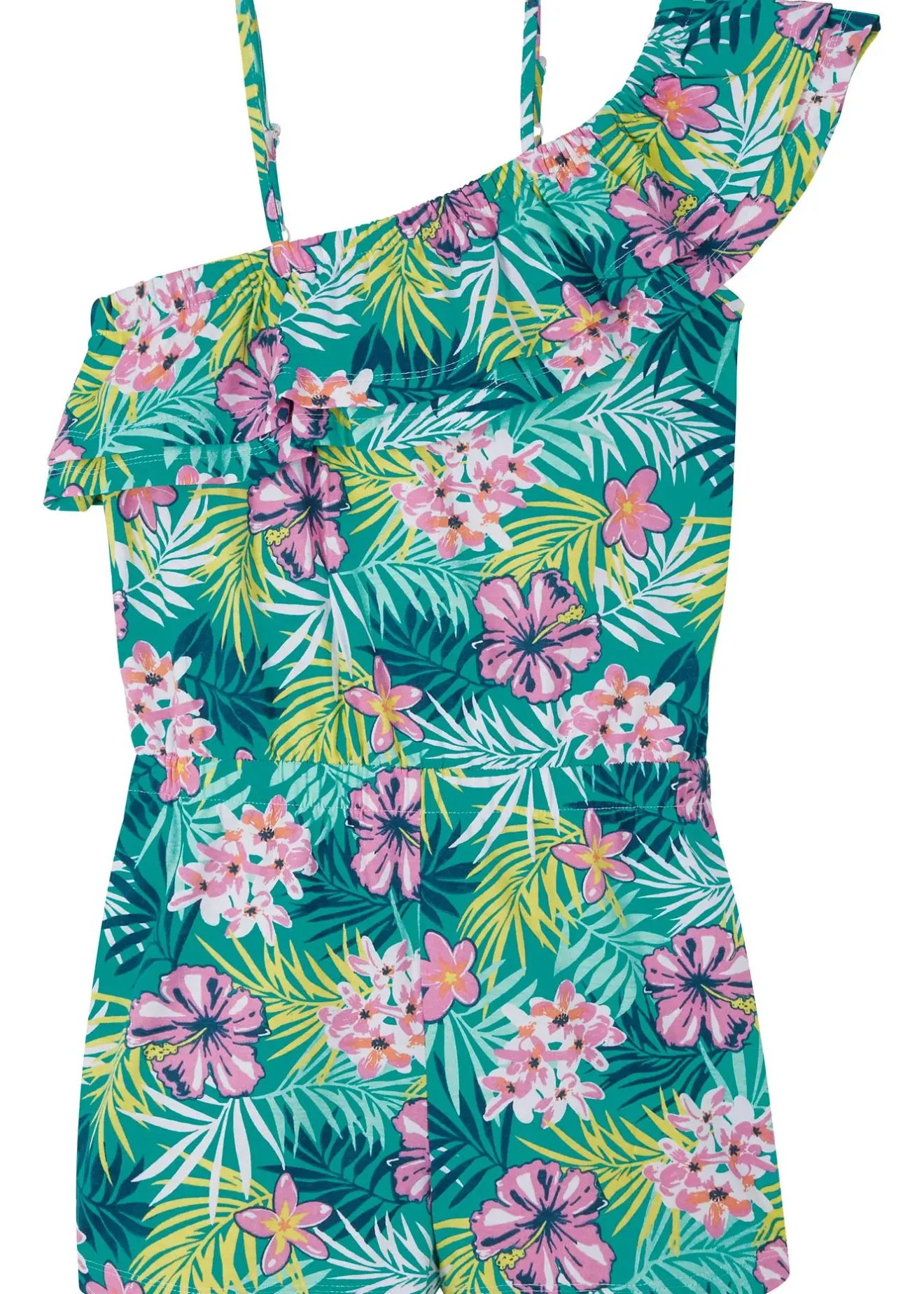 Enfant bonprix Vêtements Enfant|Filles 9-16 Ans·Robes & Combinaisons|Combishort asymétrique 100% coton