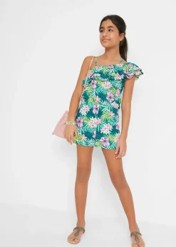 Enfant bonprix Vêtements Enfant|Filles 9-16 Ans·Robes & Combinaisons|Combishort asymétrique 100% coton