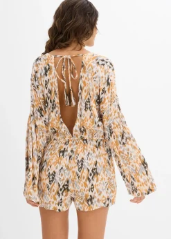 bonprix Combishort en viscose fluide|Femme Combinaisons