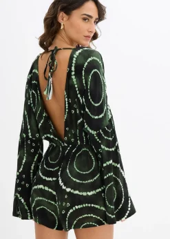 Femme bonprix Combinaisons|Combishort en viscose fluide