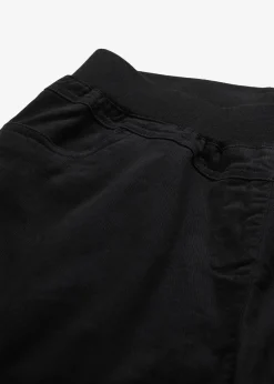 bonprix Corsaire à empiècement taille confortable et fronces|Femme Pantalons