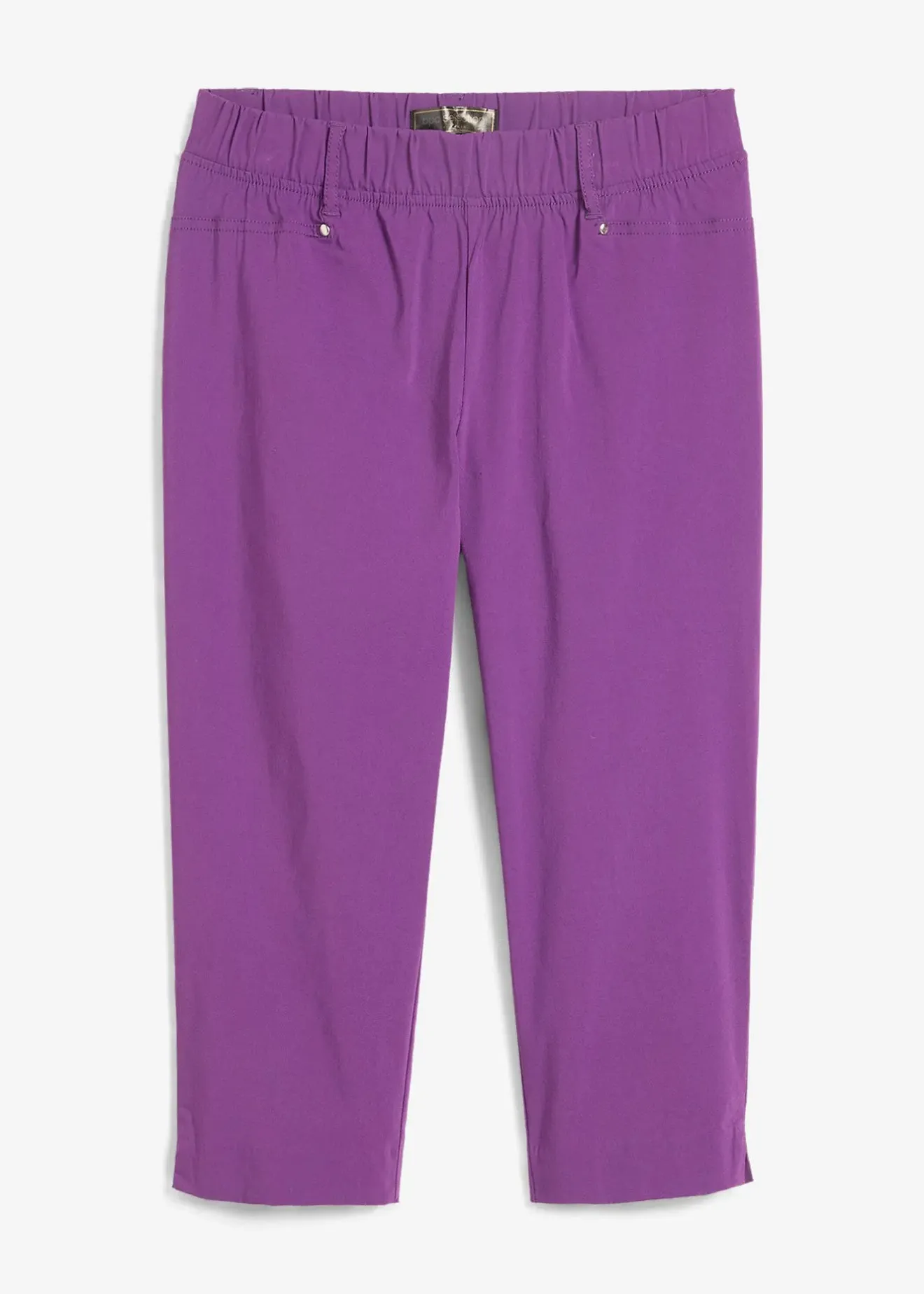 bonprix Corsaire extensible à taille élastiquée|Femme Pantalons