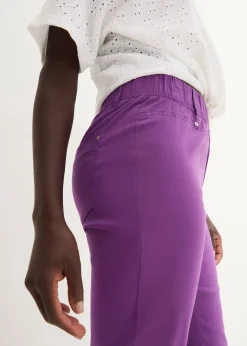 bonprix Corsaire extensible à taille élastiquée|Femme Pantalons