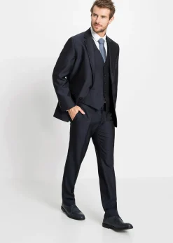 bonprix Costume 4 pièces avec gilet et cravate, regular|Homme Costumes
