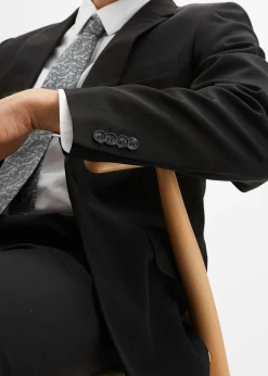 bonprix Costume 4 pièces slim avec chemise et cravate|Homme Costumes