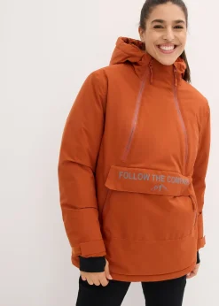 bonprix Coupe-vent à enfiler avec doublure polaire|Femme Vêtements Thermiques|Vêtements De Plein Air