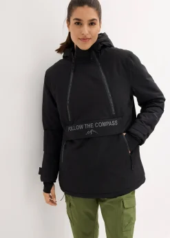 Femme bonprix Vêtements Thermiques|Vêtements De Plein Air|Coupe-vent à enfiler avec doublure polaire