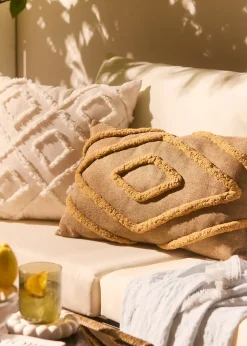 bonprix Coussin à motif en relief| Chambre À Coucher·Housses De Coussin & Co|Coussins & Couvre-Lits