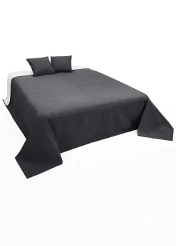 bonprix Chambre À Coucher·Couvre-Lits & Couvertures|Arts De La Table|Couvre-lit effet lin