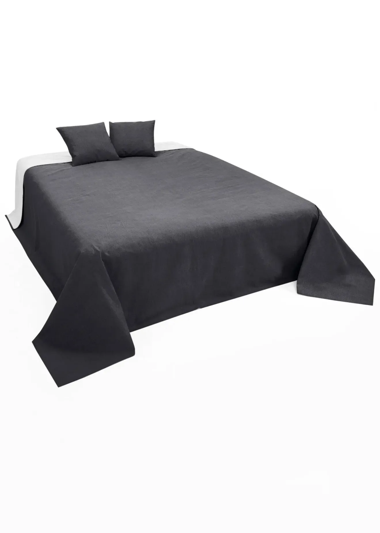 bonprix Chambre À Coucher·Couvre-Lits & Couvertures|Arts De La Table|Couvre-lit effet lin