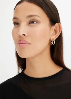 Femme bonprix Bijoux|Créoles en laiton