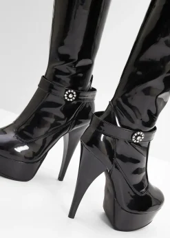 bonprix Cuissardes à plateforme|Femme Talons Hauts|Bottes