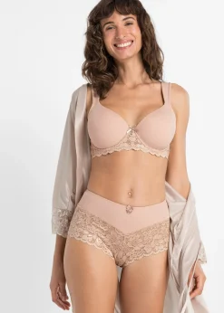 bonprix Culotte maxi à dentelle|Femme Dessous|Bas