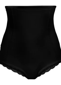 bonprix Culotte sculptante à empiècement dentelle, maintien fort|Femme Lingerie Sculptante|Bas