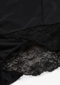 Femme bonprix Lingerie Sculptante|Bas|Culotte sculptante taille haute avec dentelle, maintien modéré