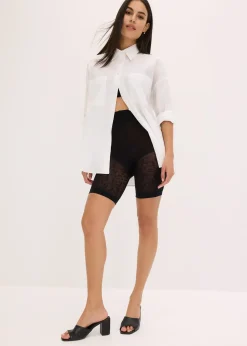 Femme bonprix Pantalons|Cycliste anti-frottement avec ceinture confortable 50D