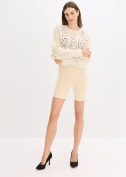 Femme bonprix Pantalons|Cycliste anti-frottement en matière rafraîchissante