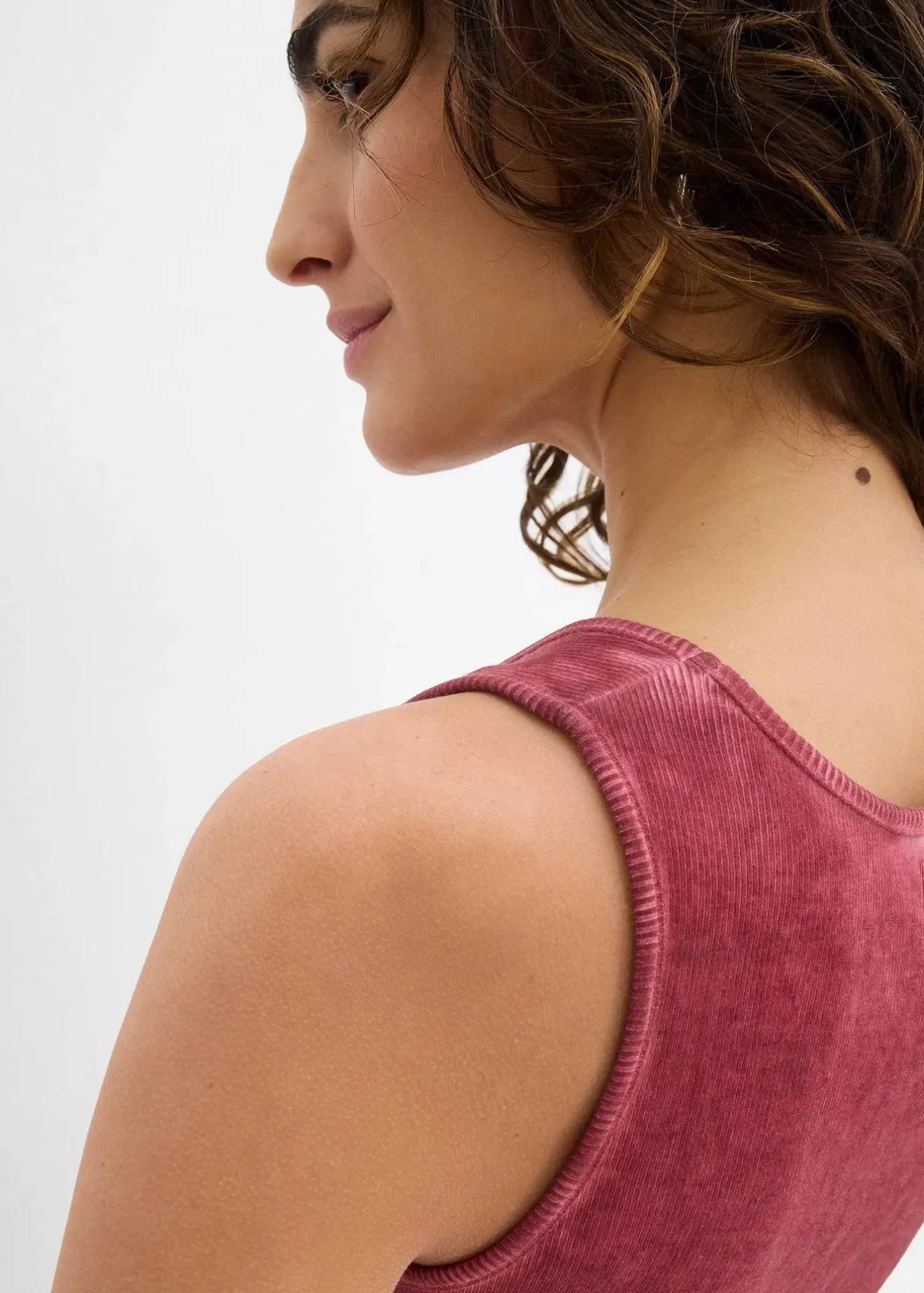 bonprix Débardeur 100% coton|Femme T-Shirts & Tops