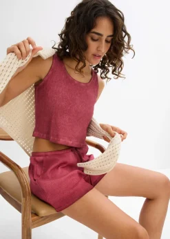 bonprix Débardeur 100% coton|Femme T-Shirts & Tops