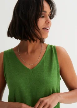 Femme bonprix T-Shirts & Tops|Débardeur 100% lin