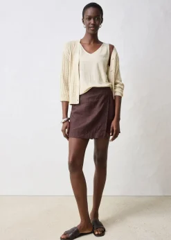 bonprix Débardeur 100% lin|Femme T-Shirts & Tops